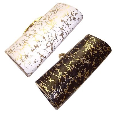 Glasses case women's case temple case suitcase round