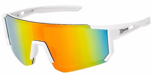 Gafas de sol de gran tamaño One Piece Blade Sports Shield béisbol ciclismo espejo XF15 - Imagen 6 de 12