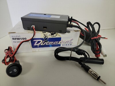 DIRECTED VIDEO MODEL RFM100 FM MODULATOR P/N 86101