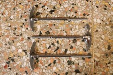 Ludwig USA 4 1/8" Chrome T Rods 3pk Vintage 1960's -70's 2