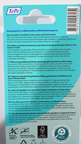 2x Tepe Purple 6 packs Interdental Size:6 ,1.1mm , 12 xBrushes,Made in Sweden - Picture 6 of 7