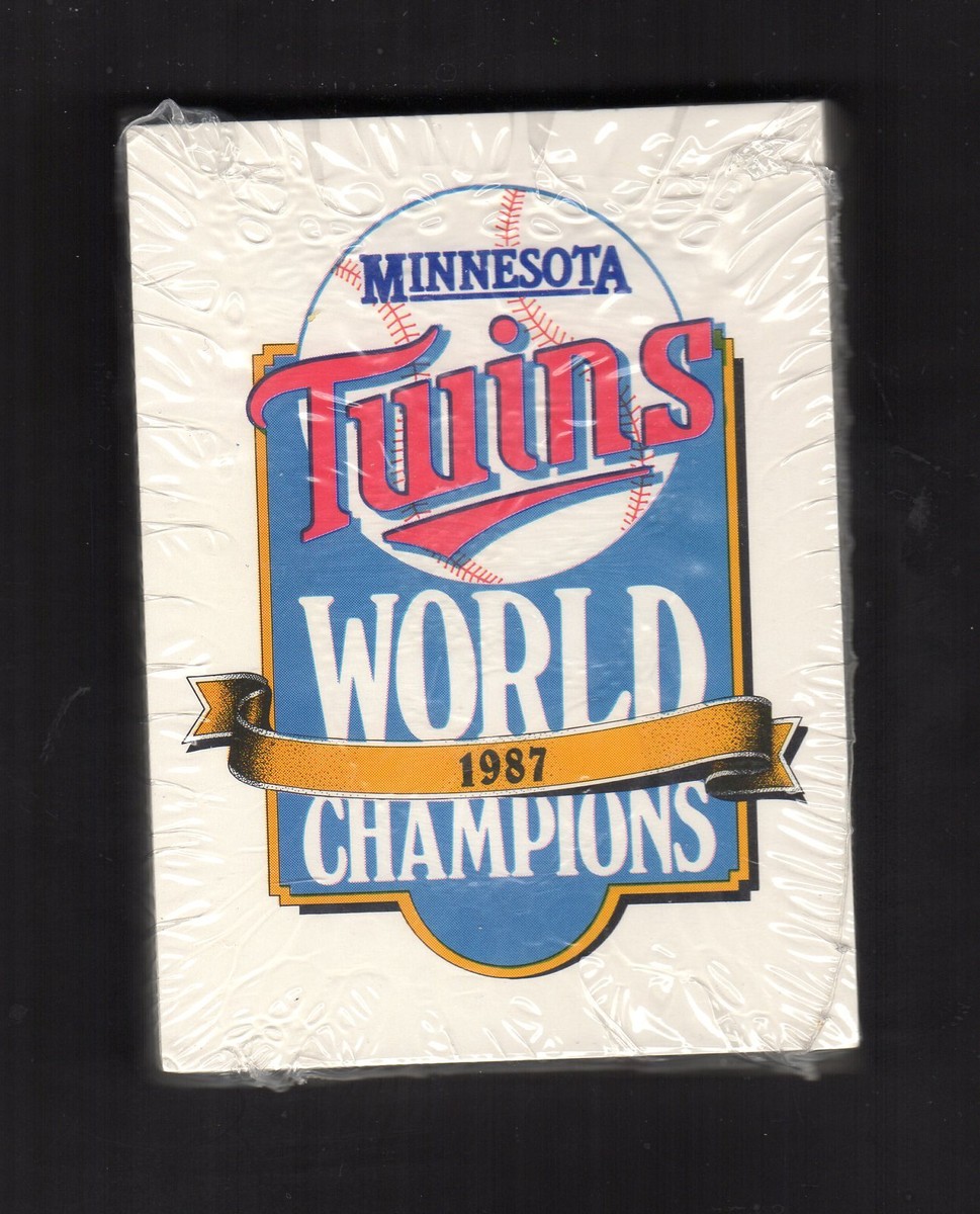 1987 Minnesota Twins WORLD CHAMPIONS complete 33 cards