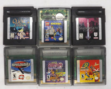 Game Boy Color Lot 6 games Quest fo Camelot, Shadowgate classics, Scooby & More