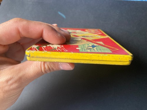 Ancienne boite à crayons de couleur en métal Olympic jeux olympiques PLEINE - Picture 5 of 9