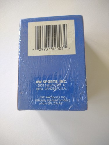 1991 All World Football Canadien Canadian CFL Factory Sealed 110 Card Set Ismail - Picture 5 of 8