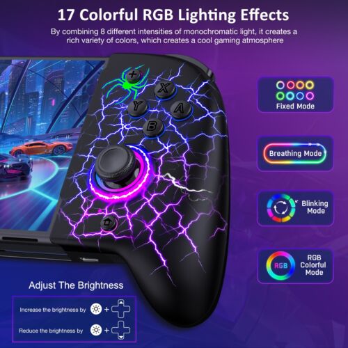 Einteiliger Joypad Controller Ersatz für Nintendo Switch Controller/OLED NS - Bild 4 von 8