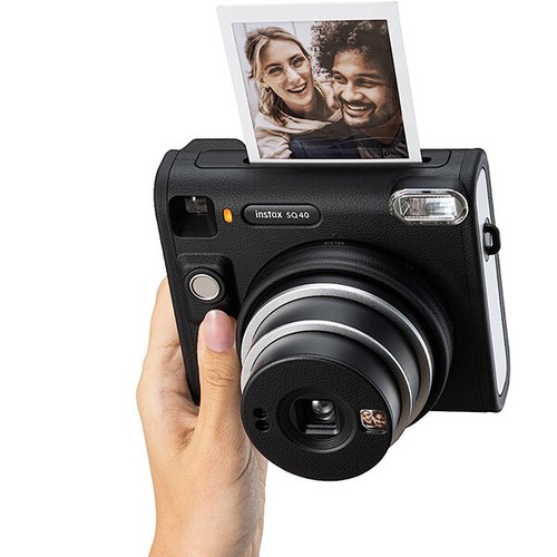 Fujifilm Instax Square SQ40 Black Fotocamera Ibrida a stampa immediata - Foto 3 di 5