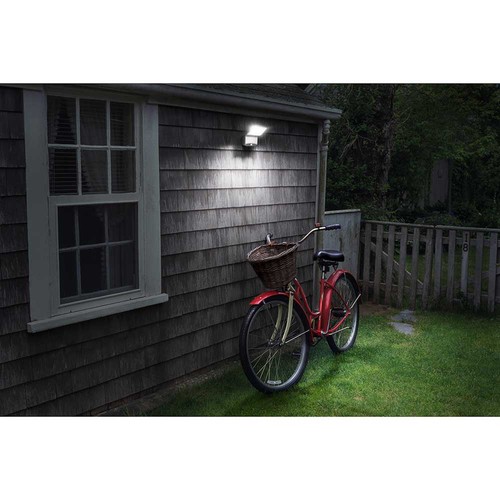 LED Außenstrahler Spotlight Weiß IP54 4W 260lm 4000K für 4 x D Batterie Sensor - Bild 5 von 5