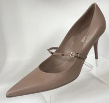 VALENTINO Garavani Rockstar 80 Pointed Toe Pumps, Nude (Size 39) - MSRP 1,150!