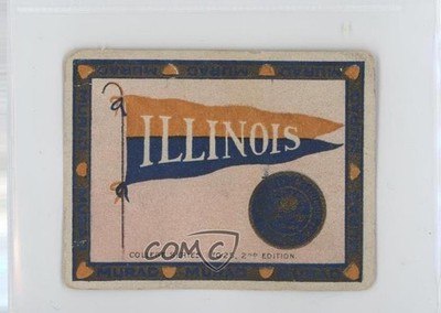 1910 Murad Cigarettes College Series T51 2nd Edition University of Illinois ni4