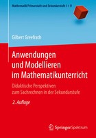 Anwendungen Und Modellieren Im Mathematikunterricht Gilbert Greefrath Buch Xv