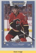2017-18 Upper Deck Compendium Blue Micheal Ferland #345 READ fm0