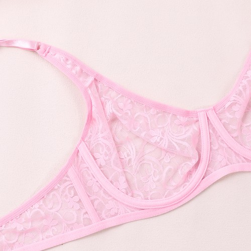 Hot Large Band Bras Lace Sexy Lingerie Underwire Brassiere Ladies Gift Bralette - Picture 12 of 20