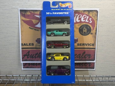 0083 5er Pack 50's FAORITES HOTWHEELS US Version #15068 American car old car ...