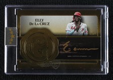 2025 Topps Five Star Golden Graphs Gold 6/10 Elly De La Cruz #GG-ED Auto tw0