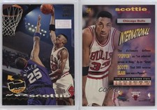 1993-94 Topps Stadium Club Frequent Flyers 1st Day Issue Scottie Pippen #184 HOF