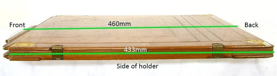 Vageeswari Teak Wood Film Holder/Plate Holder For 12 x 15 Inch Field Camera, ULF - Image 3 of 4