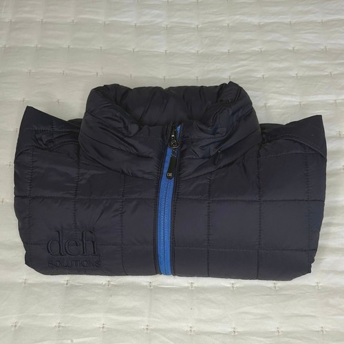 Cutter & Buck Rainier Packable Jacket Women's L | Navy Blue | w/ Corp Logo - Picture 18 of 18