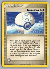 Team Aqua Ball 75/95 Uncommon Team Magma vs Team Aqua Pokemon Lightly Played on eBay