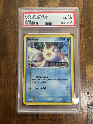 Goldeen graded PSA 8 for sale on eBay
