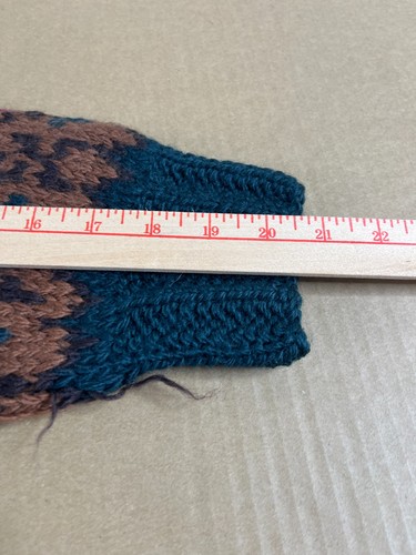 Suéter Gap Tejido a Mano Para Hombre Grande 100% Lana Fair Isle Años 90 Multicolor De Colección - Imagen 3 de 10