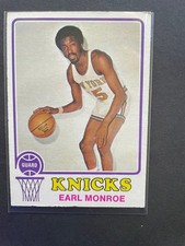1973-74 Topps - Earl THE PEARL Monroe #142 NEW YORK KNICKS NEAR MINT OR BETTER *