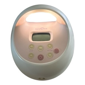 Spectra S2 Plus White Pink Natural Nursing Electric Breast Pump Unit ONLY