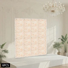 6pack Artificial Silk Hydrangea Flower wall Panel Wall Decor wall Panel