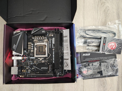 MSI MPG Z390I Gaming Edge AC | ITX |  DEFEKT   STARTET NICHT / NO FANSPIN  