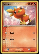 Torchic 83/110 Common Holon Phantoms LP Pokemon Card on eBay
