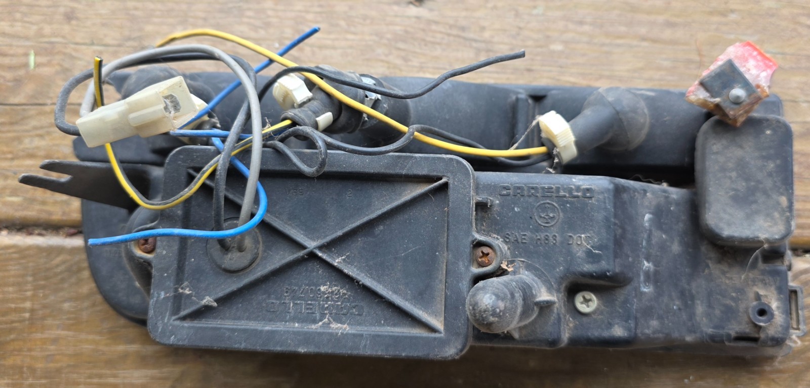 Ferrari Testarossa - RH and LH Front Turn Signal Light Housings (BOTH SIDES)