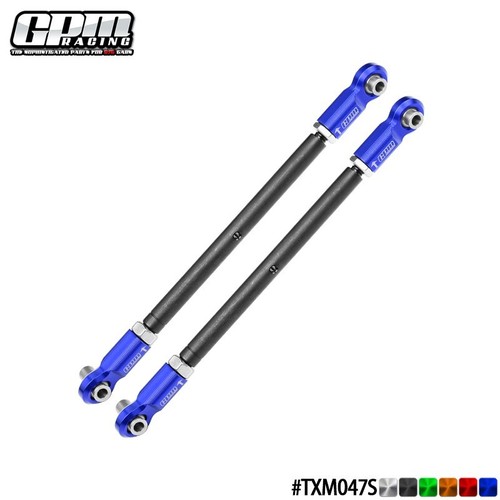 GPM Carbon Steel Adjust Front Steering Rod &7075 Alloy Ends TRAXXAS X-Maxx Funco - Picture 7 of 12