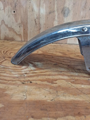 HONDA CB350 CHROME FRONT FENDER 1969 - Picture 4 of 13
