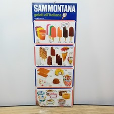 Insegna Tabella Gelati Sammontana 