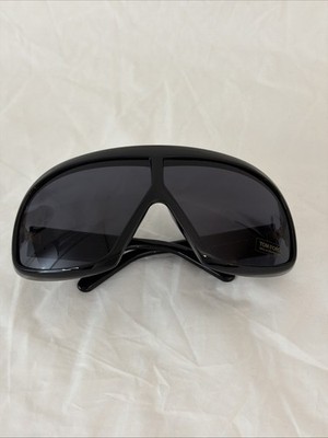 nwt Black Logo Shield Sunglasses s-l400.jpg main image 4