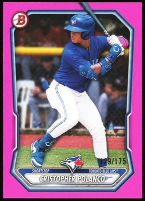 2026 Bowman Christopher Polanco #BP-34 Pink Border /175