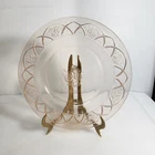 VTG 1930's Federal Depression Glass Rosemary Pink Dutch Rose 9 1/2" Dinner Plate