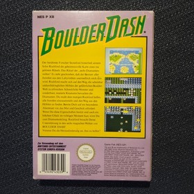 BOULDER DASH NES TOP OVP * Getestet * Modul + OVP***