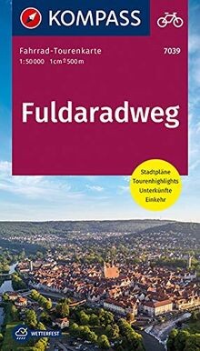 Fahrrad-Tourenkarte Fuldaradweg: Fahrrad-Tourenkart... | Buch | Zustand sehr gut