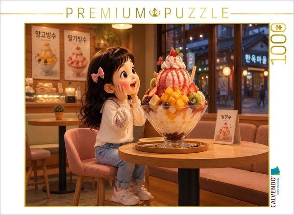 Calvendo Puzzle Sweet Moments In Seoul | 1000 Pieces, Finished Size 25.2 × 18.9-image