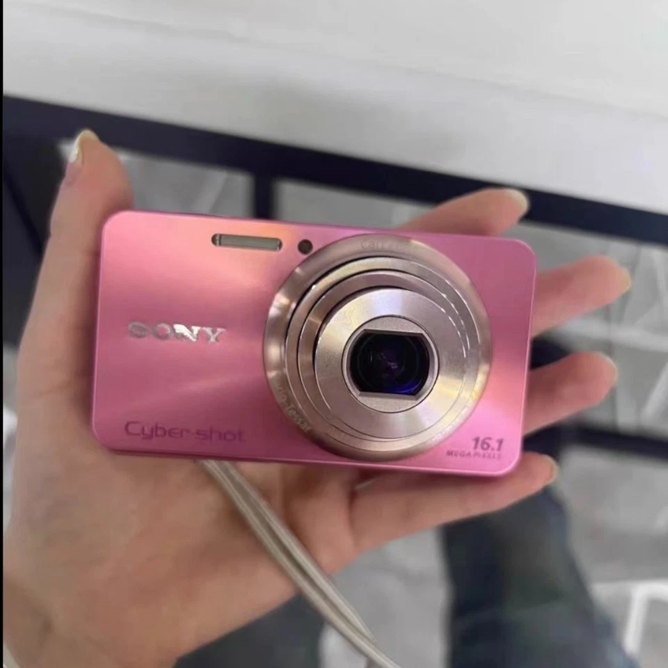 Sony Cyber-shot DSC-W570 Digitalkamera 16.1MP 5x optischer Zoom Autofokus pink - Bild 2 von 4