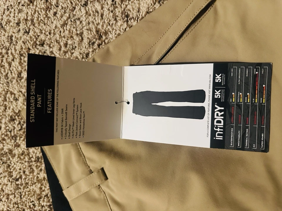 686 Pantalones Para Hombre M Todo Clima Aislados Impermeable 5K Infidry Snowboard Foto 2 de 4