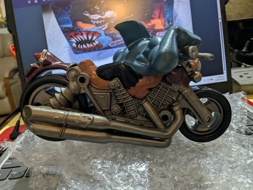 Mattel Toys Vintage 1995 Street Sharks Rip Rider Motorrad Ripster - Bild 11 von 16