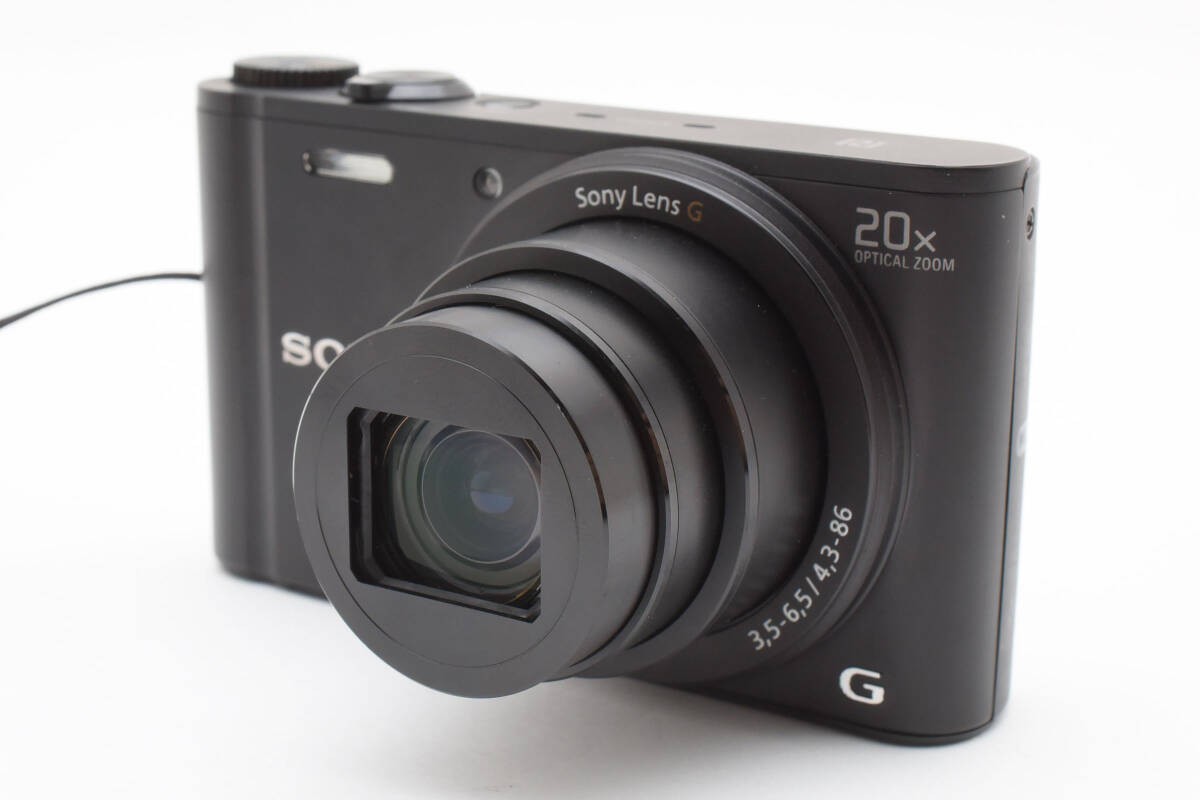 428 SONY Cyber shot DSC WX350 Black 18.2MP Compact Digital