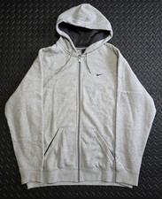 00s y2k nike zip up hoodie xxl gray tag