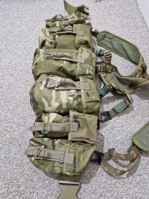 British Army Issued MTP PLCE webbing Set | eBay