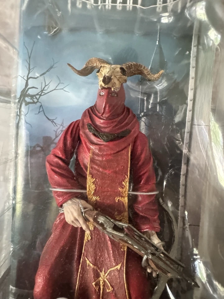 NECA Resident Evil 4 Series 2 2006: Los Illuminados Monks Red Leader Skull Foto 2 de 4