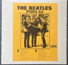 The Beatles Paris 65 Usa Instant Analysis Vinyl Lp BBr 007