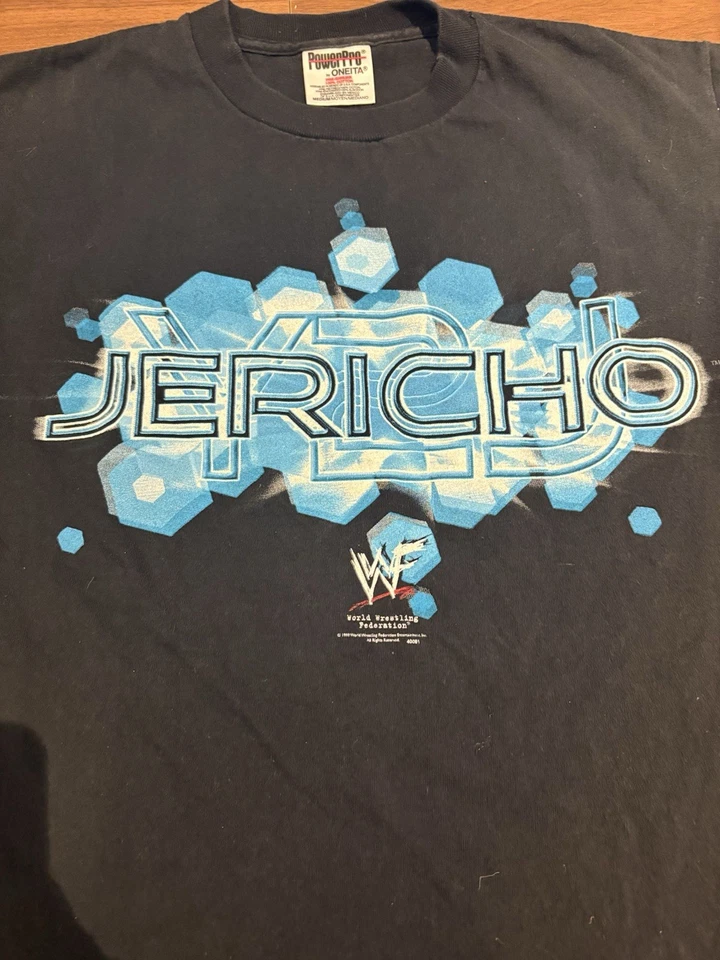 Camiseta De Colección Chris Jericho Y2K WWF M Lucha Libre WWE De Colección Foto 2 de 4