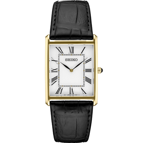 SWR052 Seiko Essentials Quartz White Dial Unisex Watch - Picture 1 of 3